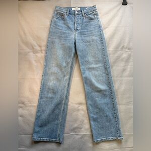 Denim Forum Arlo High Rise Straight 28L